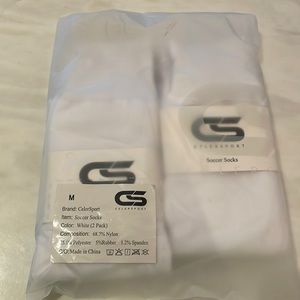 Men’s soccer socks. CelerSport. Medium. New!